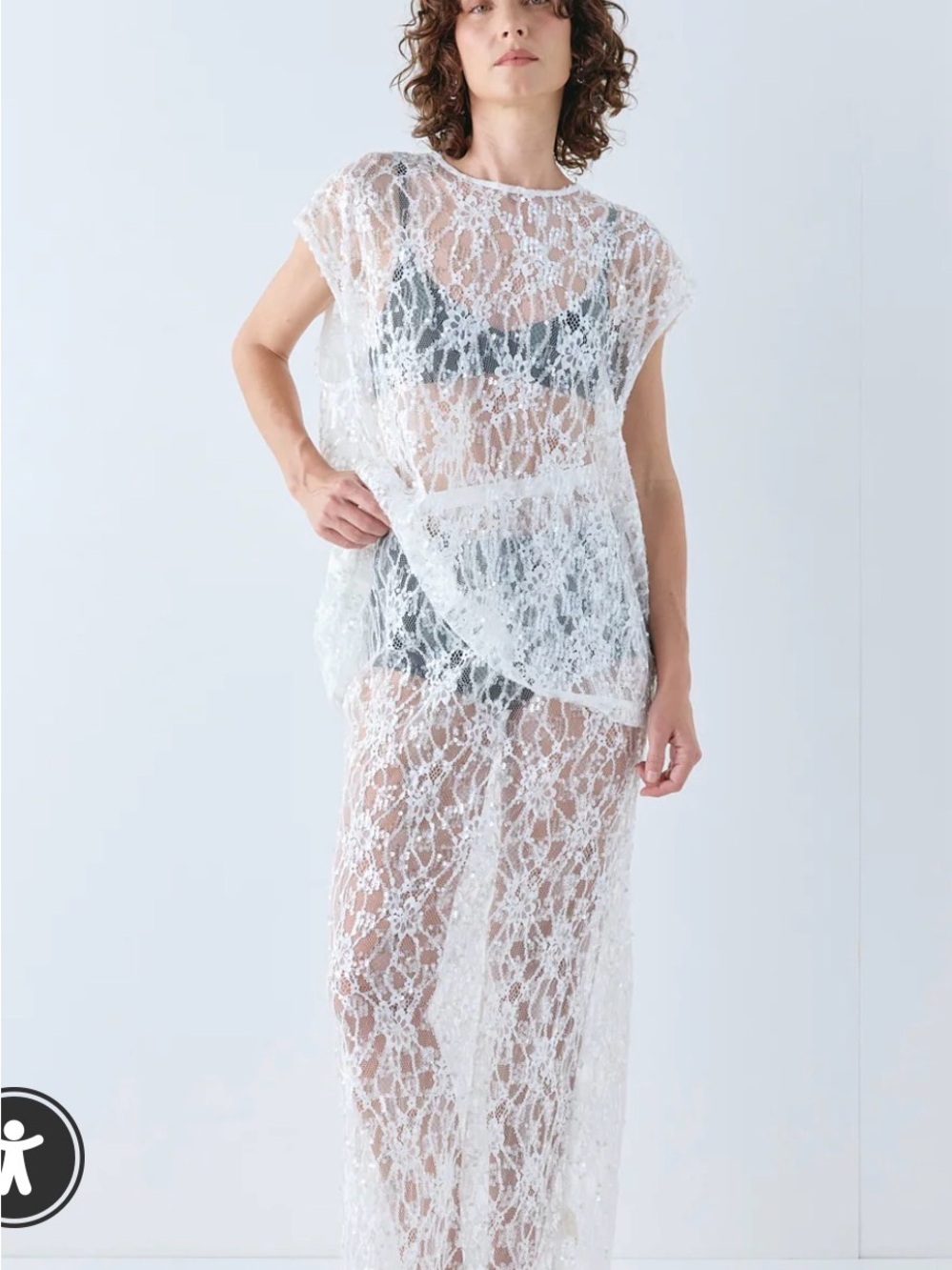 Devyn Sequin Top/ Midi Skirt